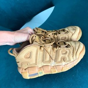 Famous Nike Air camel color suede